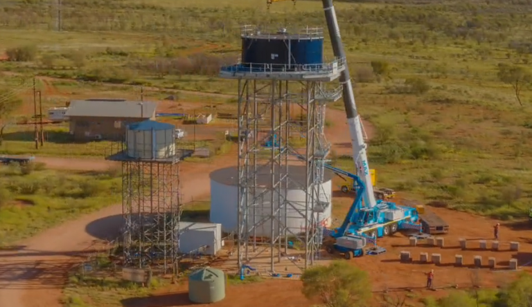 Hermannsburg Elevated Storage Tank